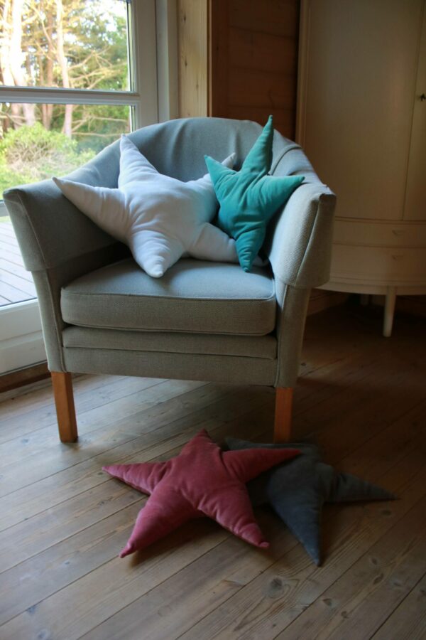 Sternkissen Rosenholz – Bild 2