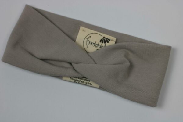 Taupe Stirnband – Bild 3