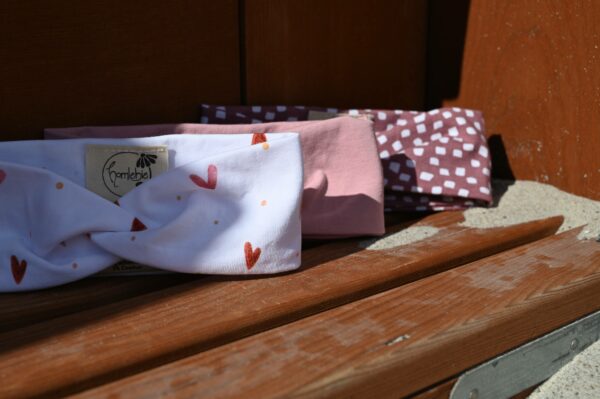 Stirnband-Set Love – Bild 9
