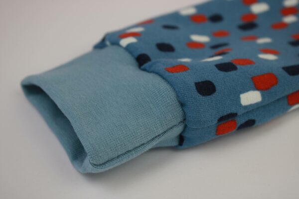 Blue Confetti Sweatshirt – Bild 2
