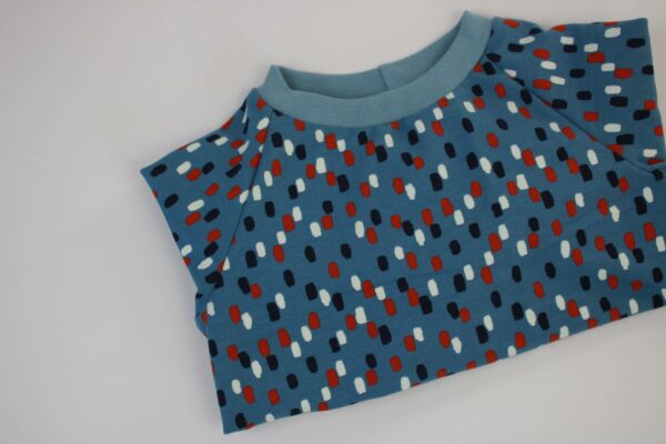 Blue Confetti Sweatshirt – Bild 8