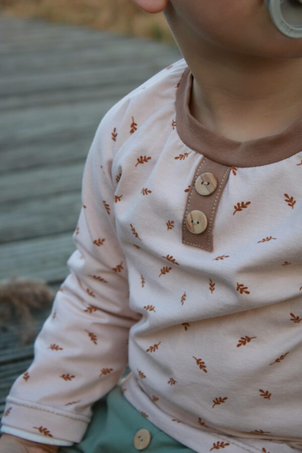 Blätter Shirt – Bild 3