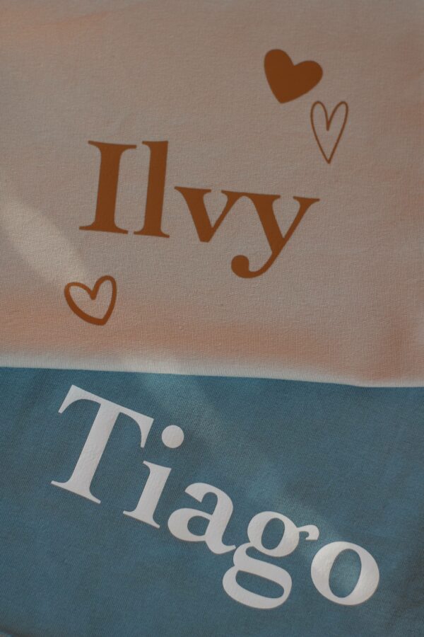 personalisierbarer Namenspullover Geburtsgeschenk – Bild 4