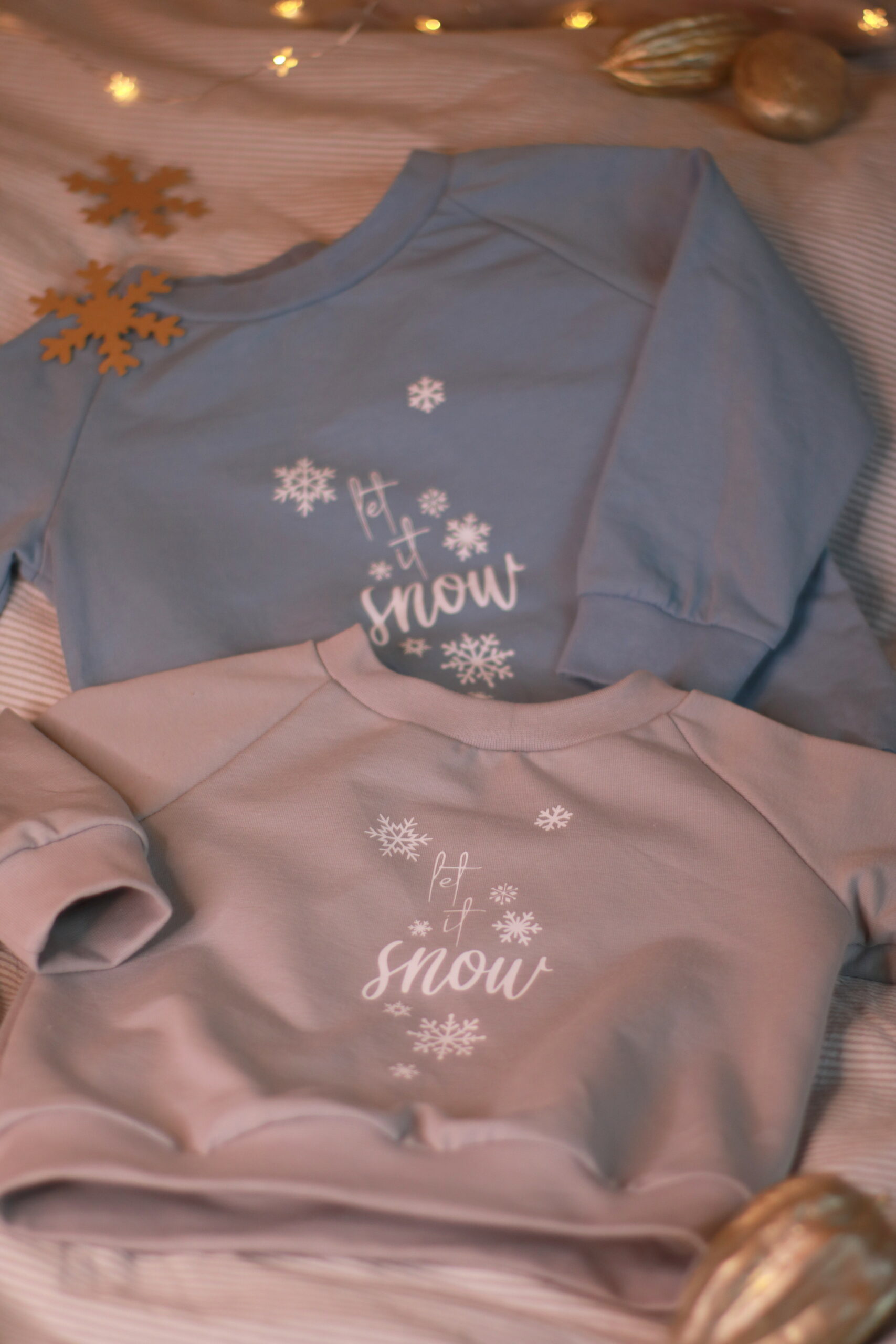 Weihnachtspullover let it snow – Bild 7